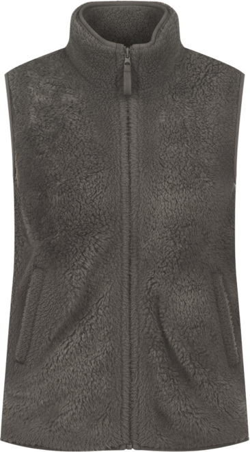 Women's Zip Up Sherpa Vest