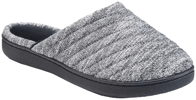 isotoner Andrea Space Knit Women s Clog Slippers