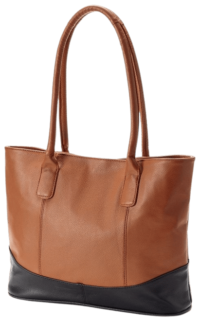 Women's Casual Handbag Tan Leather