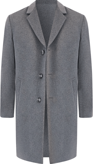 Men's Classic-Fit Camber Wool Overcoat