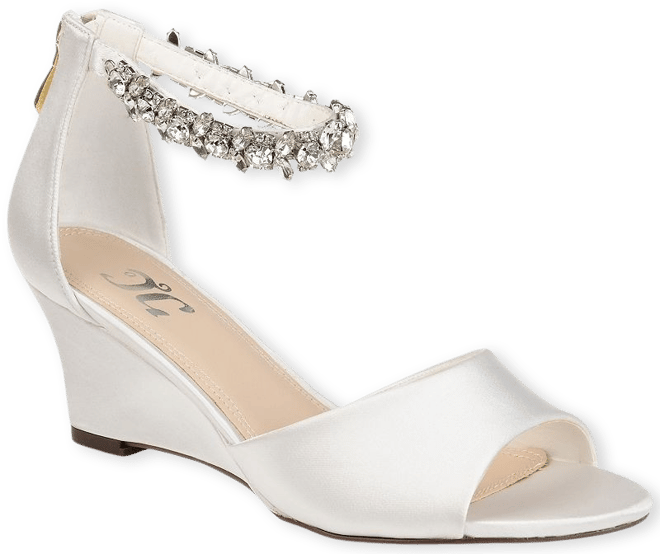 Women's formal wedge online heels