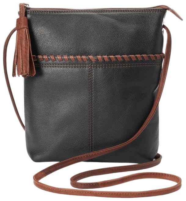 ili Leather Tassel Crossbody Bag