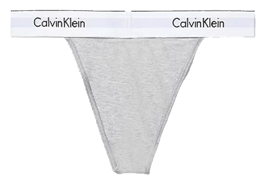 Women\'s Calvin QF7013 G-String Modern Thong Panty Klein Cotton