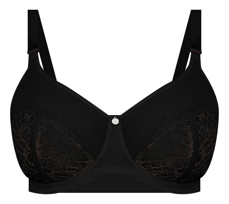 Jockey Women's Underwear Worry Free Microfiber Moderate Absorbency Bikini,  Black, 3XL