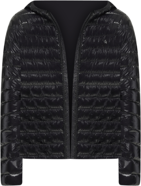 Men's Hooded & Quilted Packable Jacket