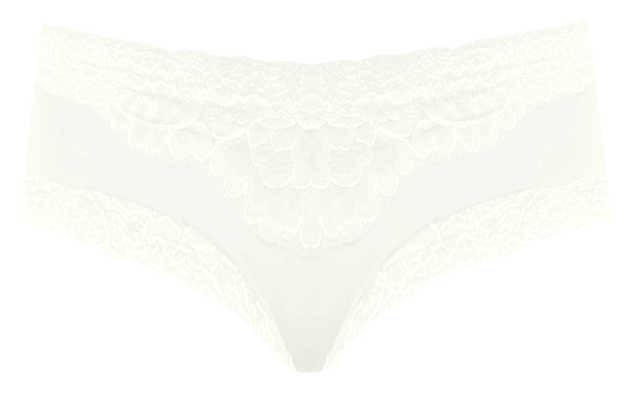 Maidenform One Fab Fit Extra Coverage Lace T-Back Bra_White_38D