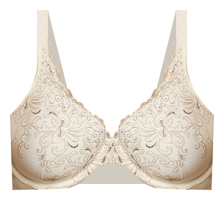 Playtex Underwire Bra Secrets Beautiful Lift Embroidered Comfort TruSupport  4513 