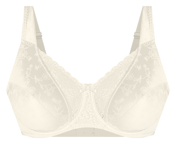 Playtex Secrets Signature Florals Fuller Underwire Bra-4422 - activewearhub