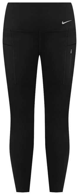 Nike Go Leggings mit langem Bein, Taschen und hohem Bund (Damen)