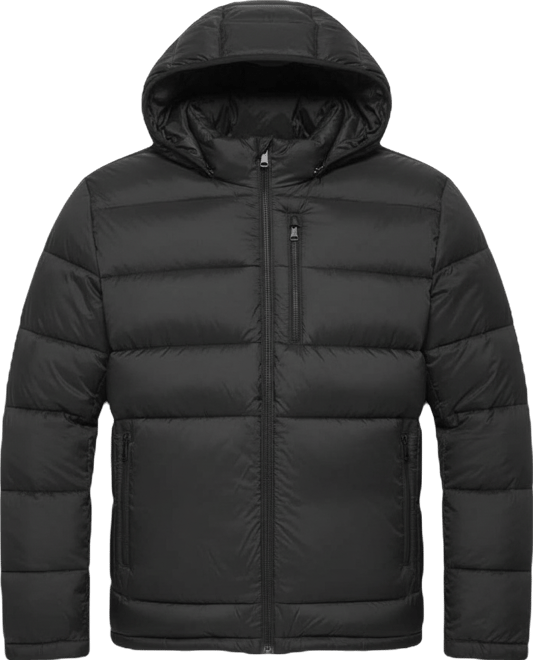 Men's Lightweight Hooded Puffer Jacket
