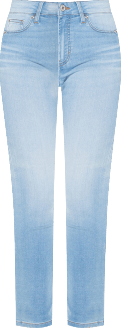 Juniors' Curvy Mid-Rise Skinny Ankle Jeans