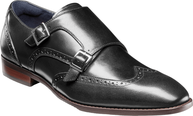 Monk strap wingtip clearance