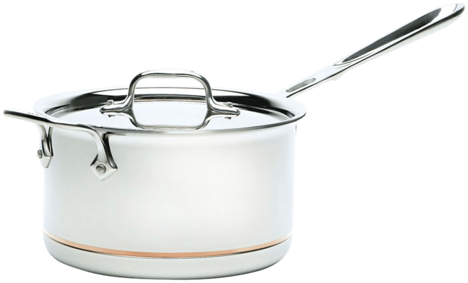 All-Clad All Clad Copper Core 4 Quart Covered Sauce Pan