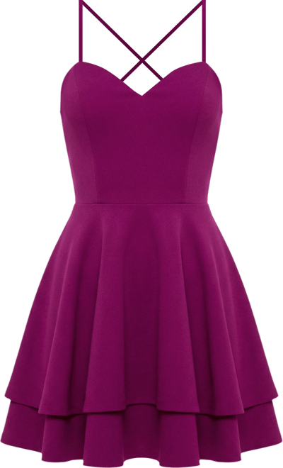 City Studios Juniors' Sweetheart-Neckline Fit & Flare Dress - Macy's