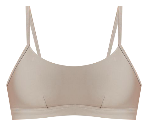Airlift Intrigue Bra in Gravel by Alo Yoga