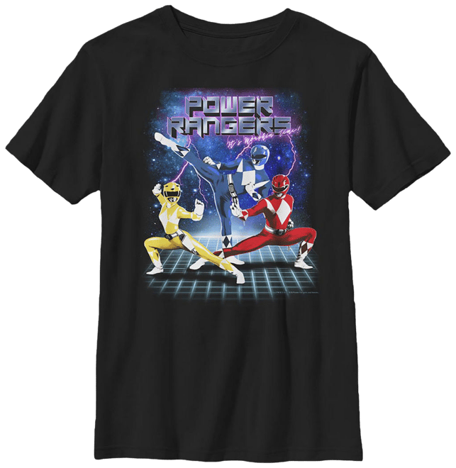 Little Big Kid Boys Crew Neck Short Sleeve Regular Fit Power - Main Image