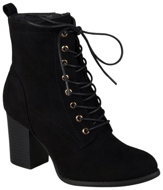 Block heel outlet ankle boots