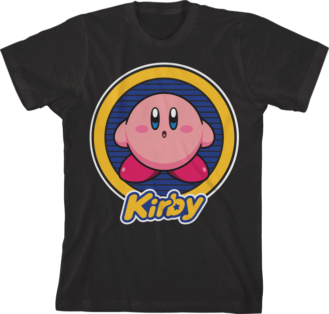 Kids kirby hot sale shirt