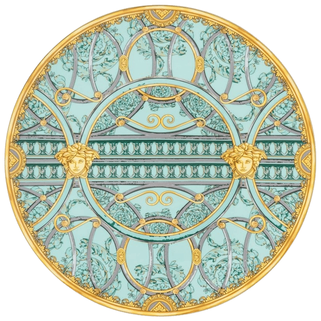 Versace Rosenthal La Scala del Palazzo Verde Service Plate