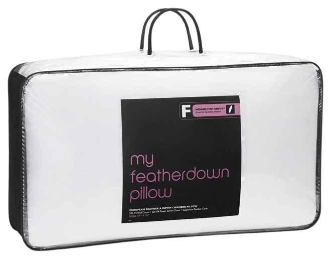 Bloomingdale's offers STANDARD (1) Down Pillow European Firm Support WHITE