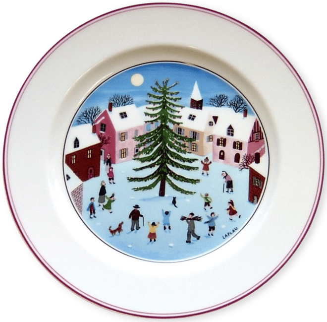 Villeroy & Boch Naif Christmas プレート　６枚 Villeroy & Boch Naif Christmas Collection | Bloomingdale's
