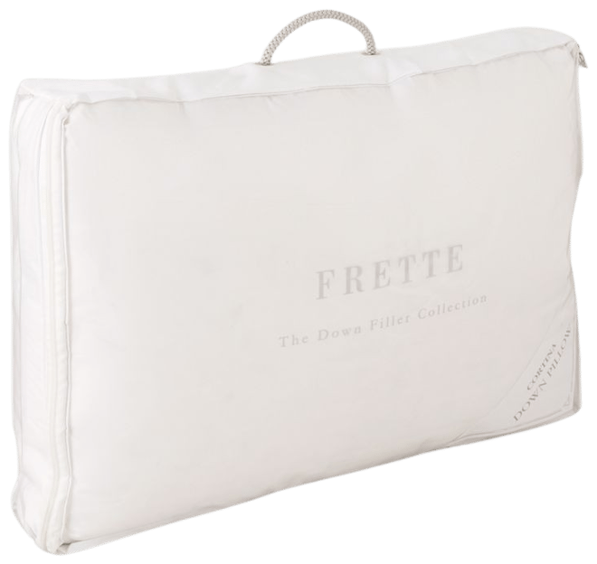 Frette Cortina Medium Down Pillow, King - White