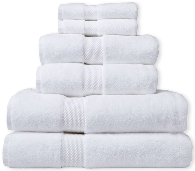 Matouk Regent 6-Piece Towel Set White