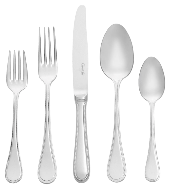 Christofle Perles II Stainless Flatware | Bloomingdale's Home