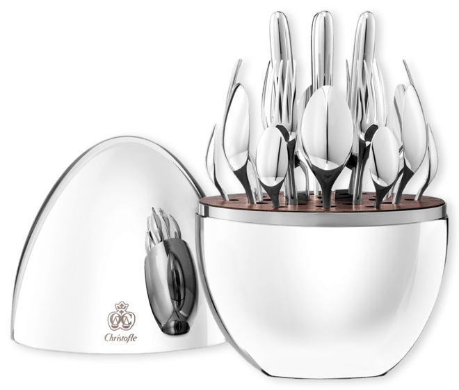 Christofle Mood 24-Piece Flatware Set - Silver