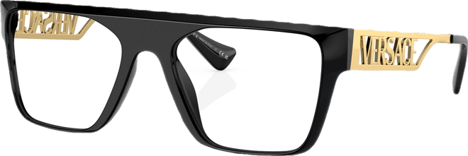Versace Men's Rectangle Eyeglasses, VE3326U55-O - Macy's