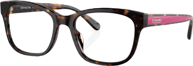 Women's Square Eyeglasses, HC6197U53-o