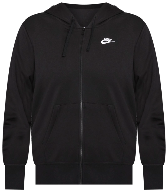 Nike Sportswear Club Fleece Women's Full-Zip Hoodie (Plus Size)