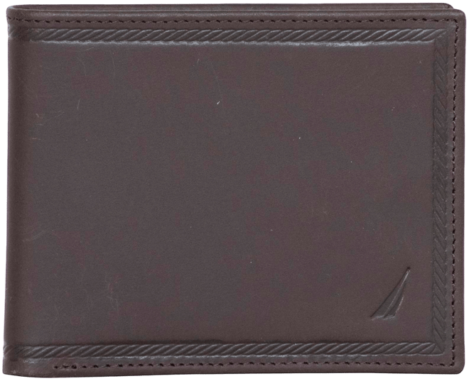 Men's Credit Card Bifold Leather Wallet