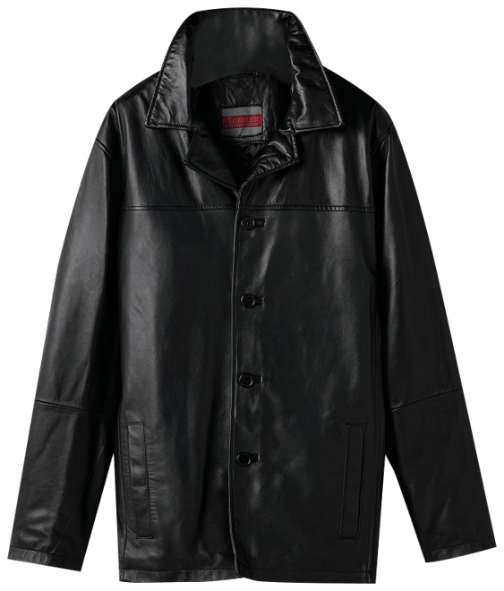Big & Tall Excelled Leather Car Coat