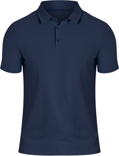 Men's Performance Button Polo