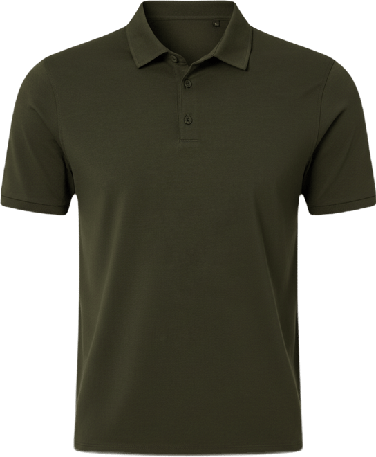 Men's Performance Button Polo