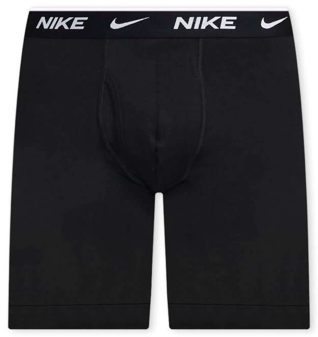 Nike Dri-FIT Essential Cotton Stretch Calzoncillos largos para hombre (paquete de 3)