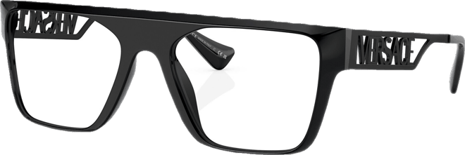 Men's Rectangle Eyeglasses, VE3326U55-x