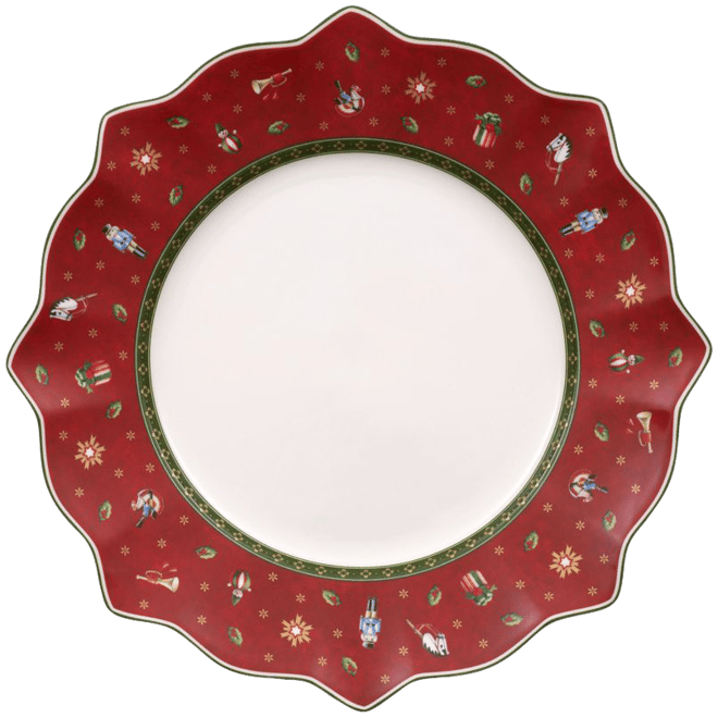 Assiette Plate Villeroy & Boch Toy's Delight Carrée 28,5 cm (Lot de 6