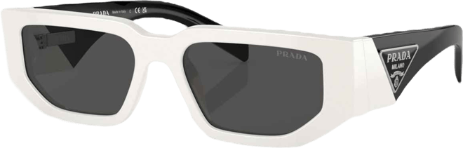 Men's Symbole Rectangular Sunglasses, PR09ZS