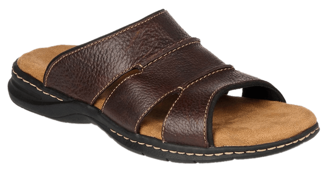 Dr scholl's discount leather comfort sandals