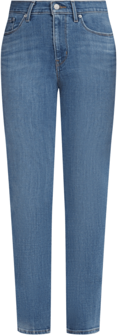Women's Classic Mid Rise Straight-Leg Jeans