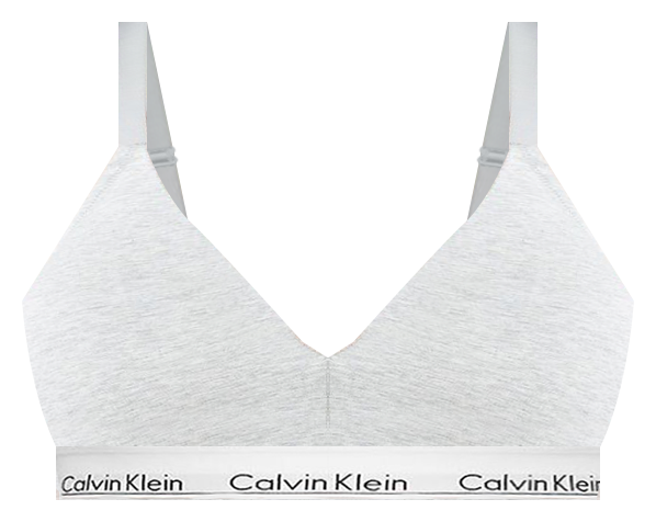 Calvin Klein Women's Monochrome Lightly Lined Triangle Bralette - Black