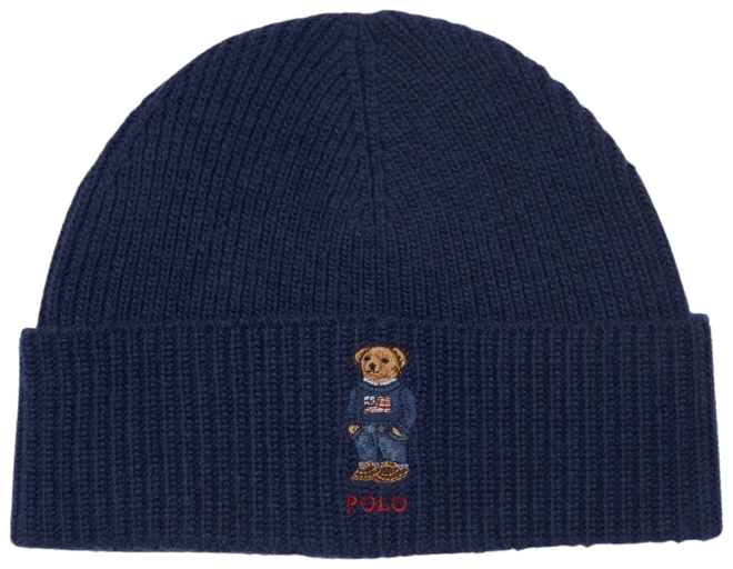 NWT POLO RALPH LAUREN U.S.A buy FLAG NAVY BEANIE HAT