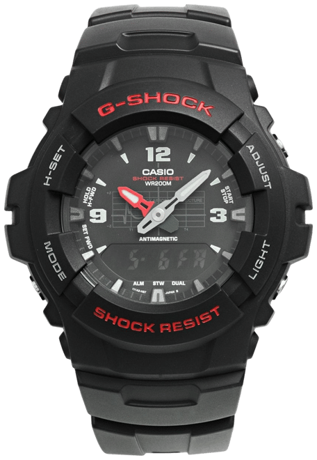  Casio G-Shock Men's Watch in Resin with Anti Slip Over Sized  Buttons - Water Resistant & Anti Magnetic : Clothing, Shoes & Jewelry