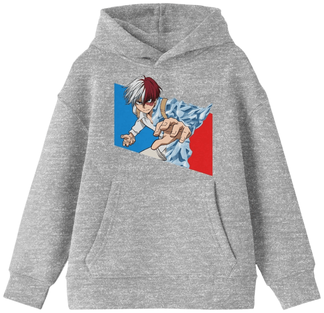 My hero hot sale academia todoroki hoodie