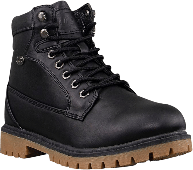 Mens lugz black clearance boots