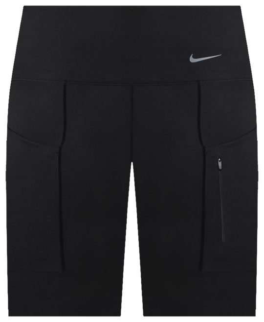 Nike Go Women's High-Waisted 8" Biker Shorts with Pockets