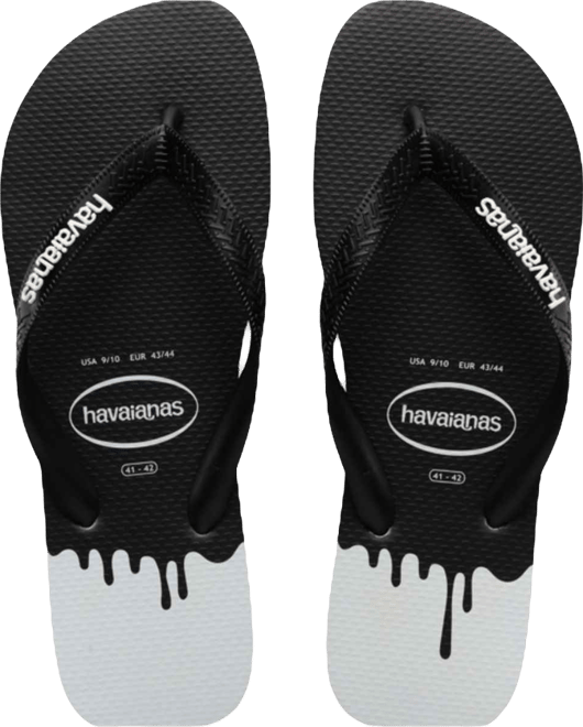 Havaianas Men's Top Ink Pattern Flip-Flop Sandal