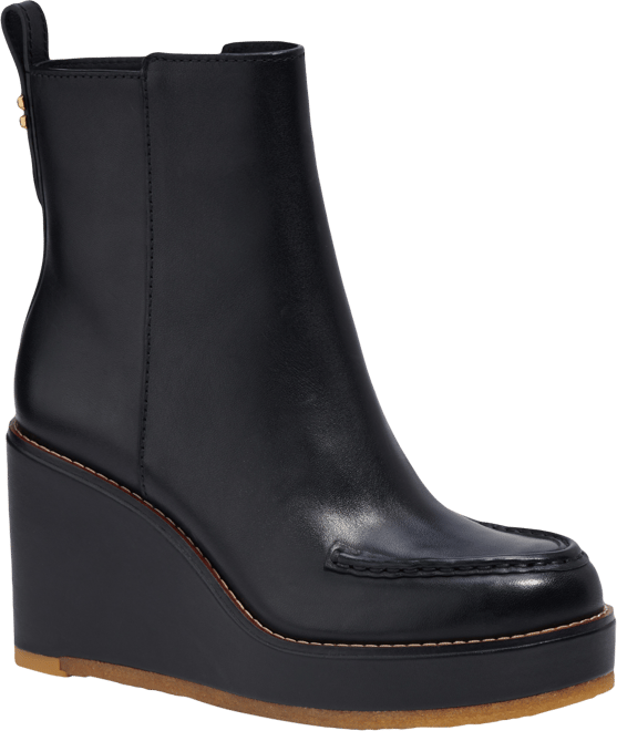 Wedge boots outlet long